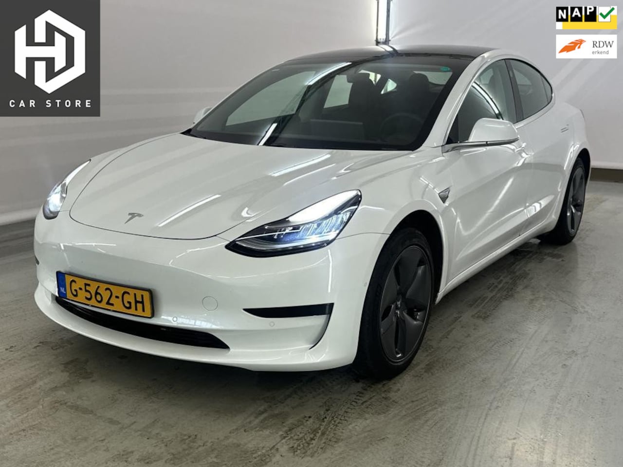 Tesla Model 3 - Standard RWD Plus 60 kWh Autopilot Dealer Onderhouden - AutoWereld.nl