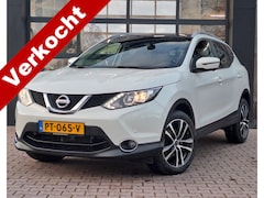 Nissan Qashqai - 1.2 N-Vision | Automaat | Navi | Pano | Trekhaak | All-seasons | 360 Camera | PDC |