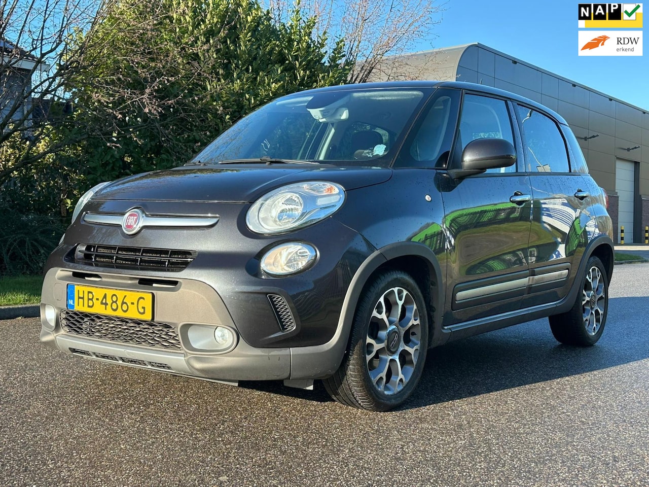 Fiat 500 L - 0.9 TwinAir Trekking 1e Eigenaar*Navigatie*Cruise*NAP*LM velgen*02-10-2025 APK - AutoWereld.nl