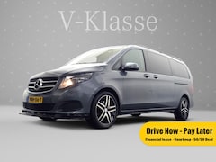 Mercedes-Benz V-klasse - 220d Extra Lang Dubbel Cabine Avantgarde- 2x Schuifdeur I Leder I Navi I Clima I LMV