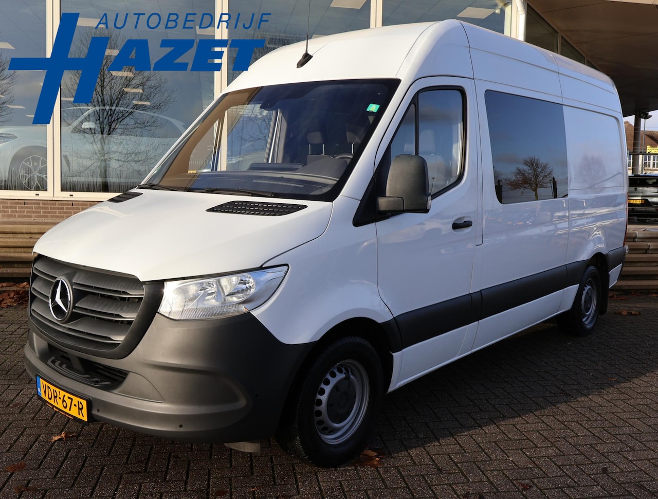 Mercedes-Benz Sprinter - 314 2.2 CDI AUT. D.C. 7-PERS. + 3500 KG TREKHAAK / MBUX NAVIGATIE / CAMERA - AutoWereld.nl