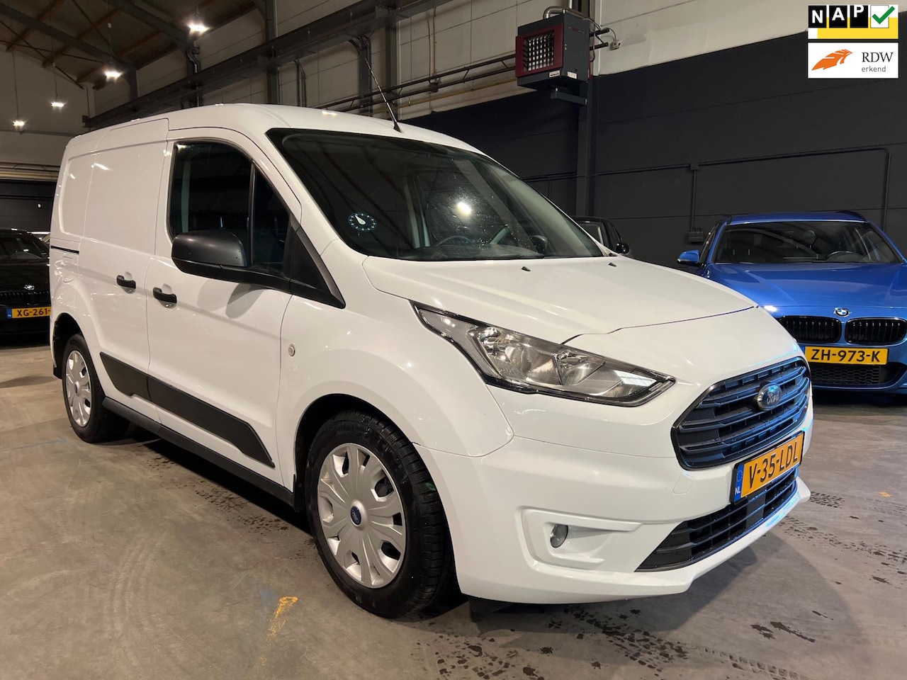 Ford Transit Connect - 1.5 EcoBlue L1 Trend HP - Zijschuifdeur - Airco - Cruise - Stoelverwarming - Excl BTW - AutoWereld.nl