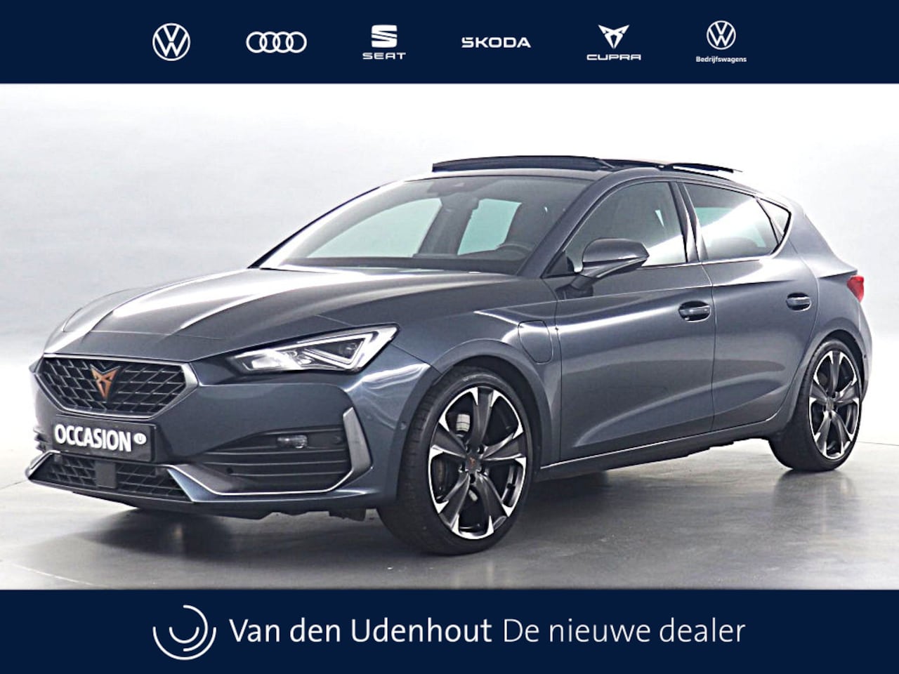 CUPRA Leon - 1.4 TSI eHybrid 245pk PHEV VZ / Panoramadak / Leder / Memory - AutoWereld.nl