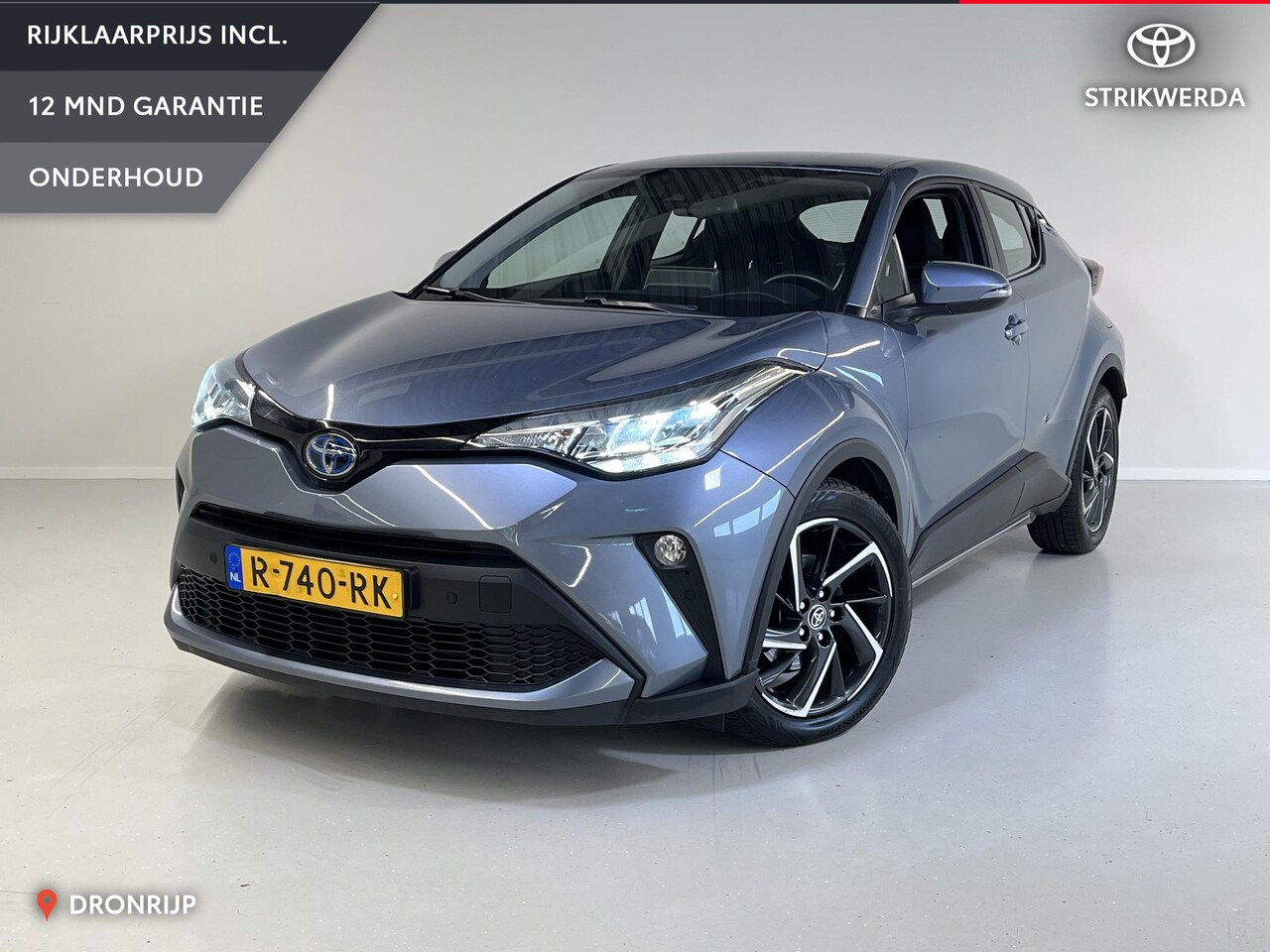 Toyota C-HR - 2.0 Hybrid Dynamic 184 PK | Clima | Cruise | Navi | Camera - AutoWereld.nl