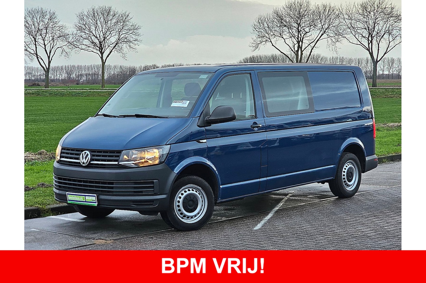 Volkswagen Transporter - 2.0 TDI L2H1 DC dubbele cabine, airco, navi, pdc. - AutoWereld.nl