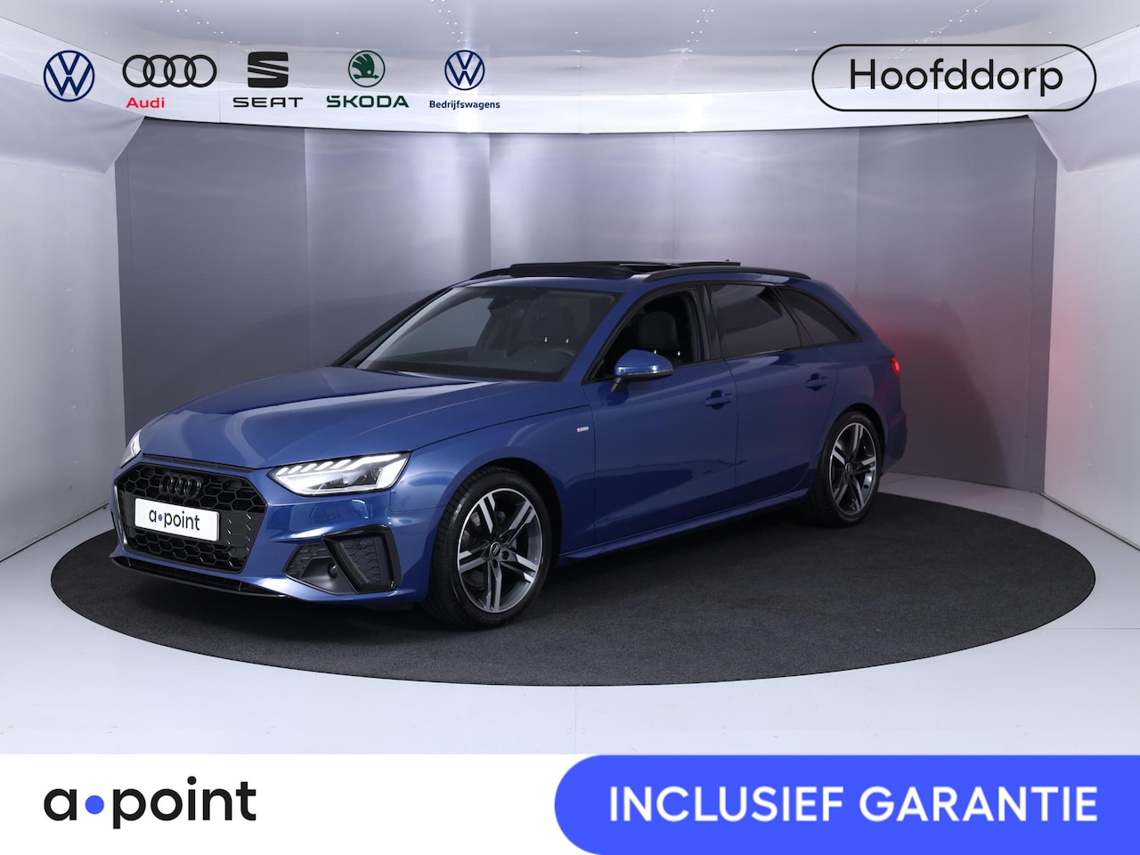 Audi A4 Avant - 35 TFSI S edition Competition 150 pk S-tronic | Verlengde garantie | Navigatie | Panoramad - AutoWereld.nl