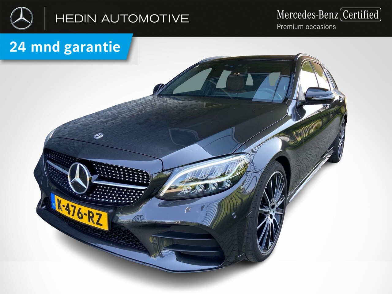 Mercedes-Benz C-klasse Estate - C180 Automaat Business Solution AMG | Nightpakket | Panoramadak | Stoelverwarming | 19'' L - AutoWereld.nl