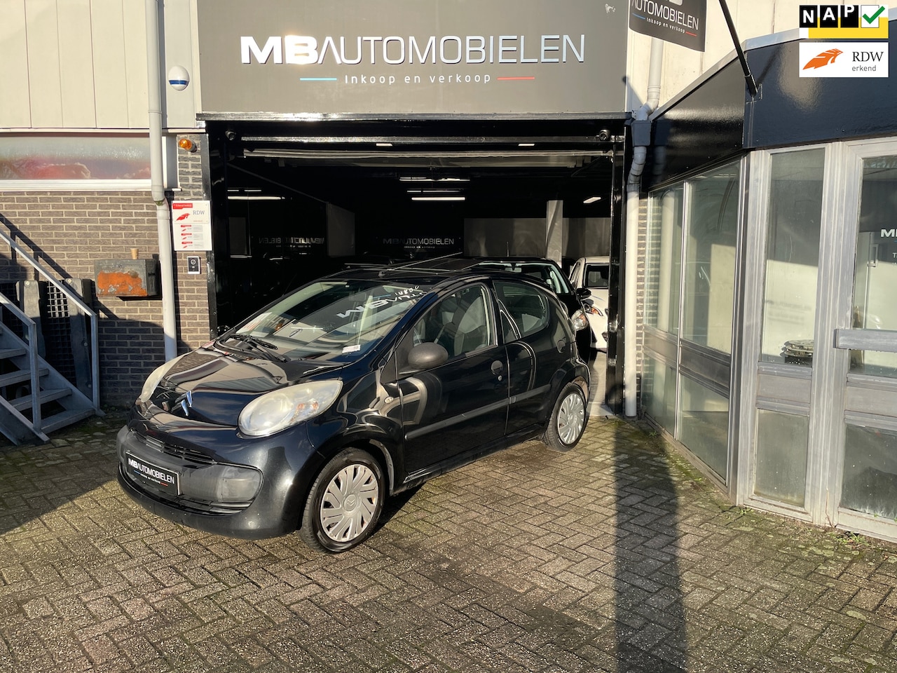 Citroën C1 - 1.0-12V Séduction/5 Deurs/Zwart/NAP/APK/Schuif/kantel/dak! - AutoWereld.nl