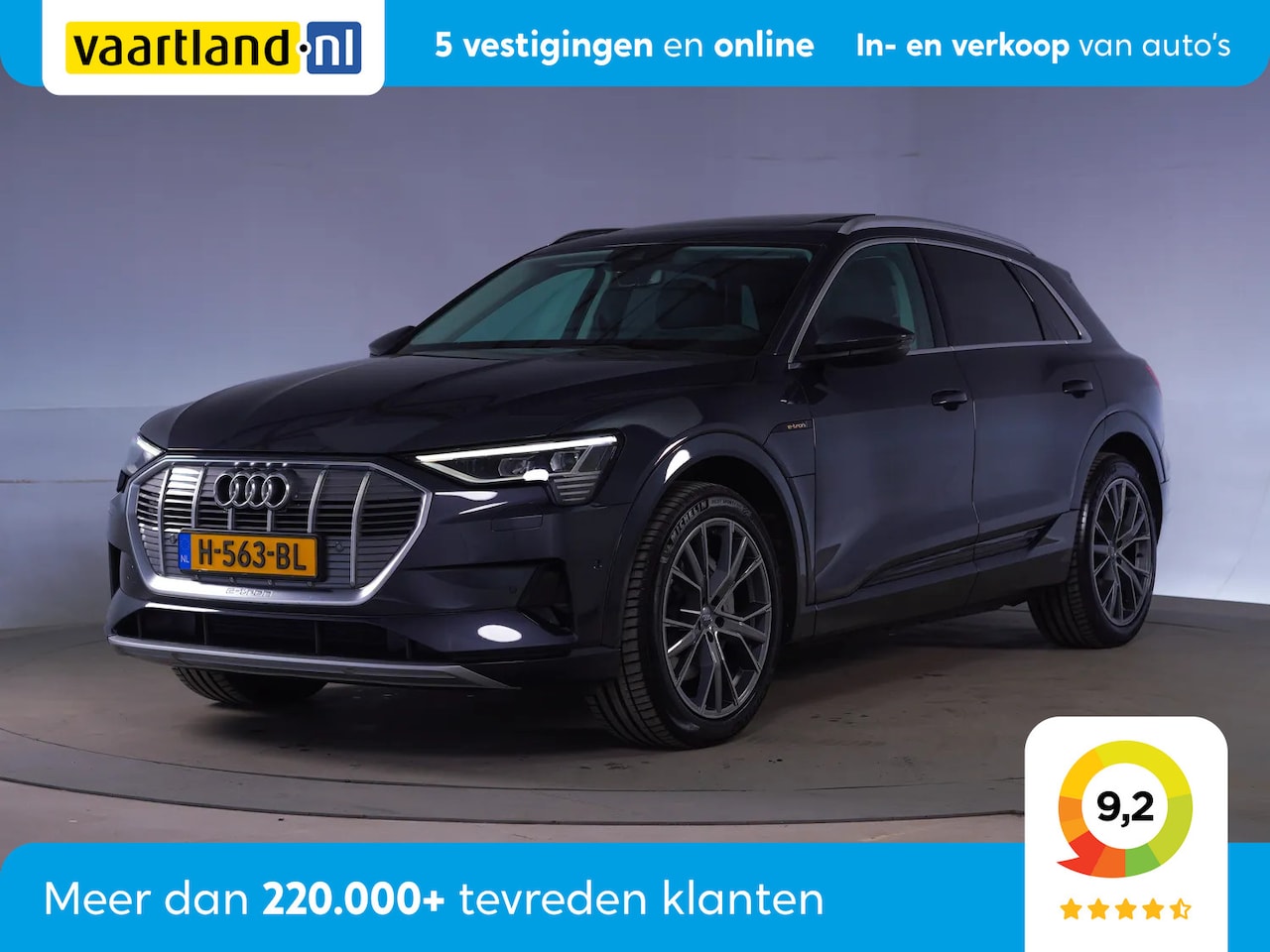 Audi e-tron - e-tron 50 Quattro Launch Edition + Aut [ Panoramadak Leder ] - AutoWereld.nl