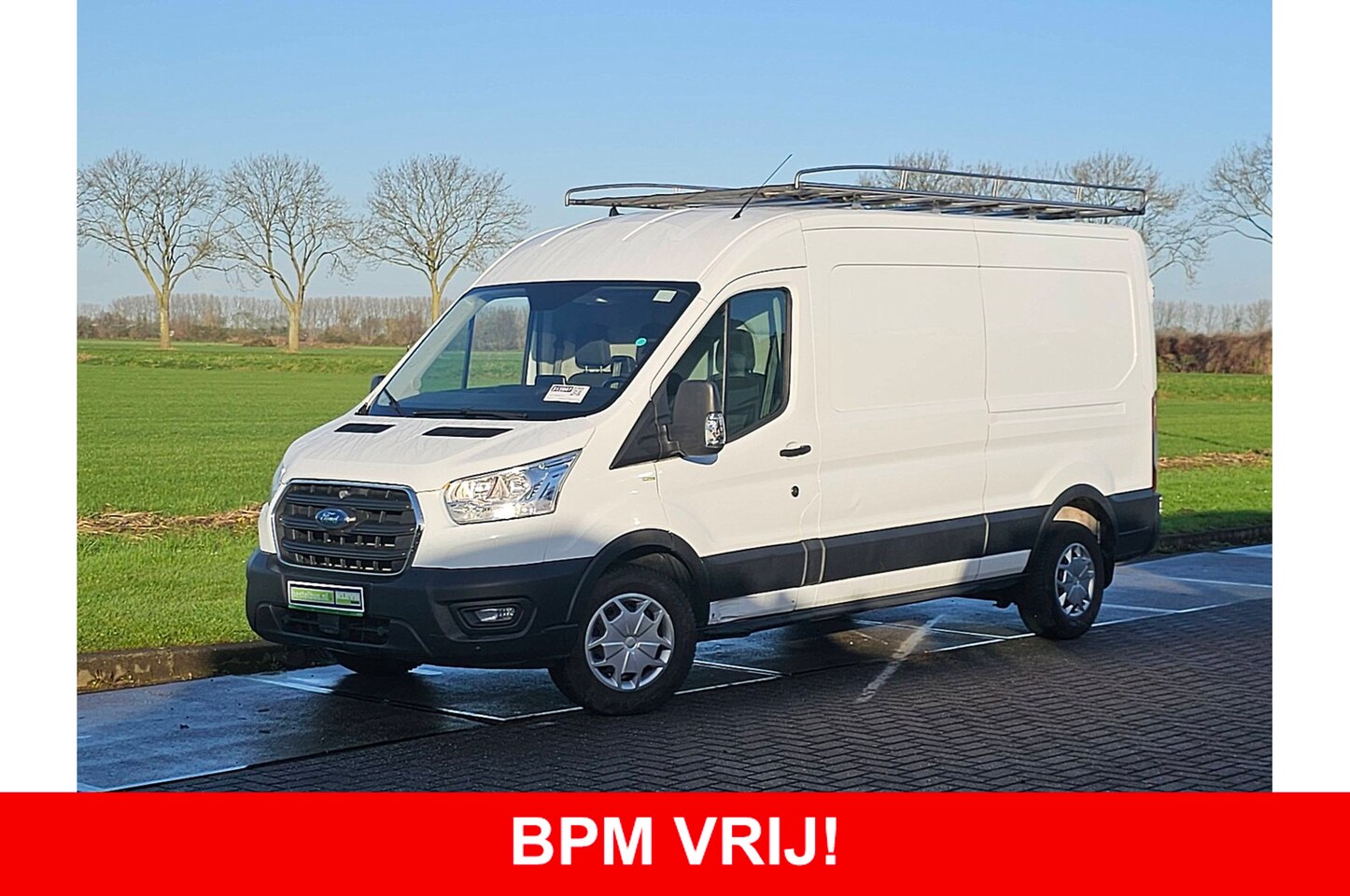 Ford Transit - 350 2.0 TDCI L3H2 Trend Navi Trekhaak Airco Imperiaal-Trap 130Pk Euro6! - AutoWereld.nl