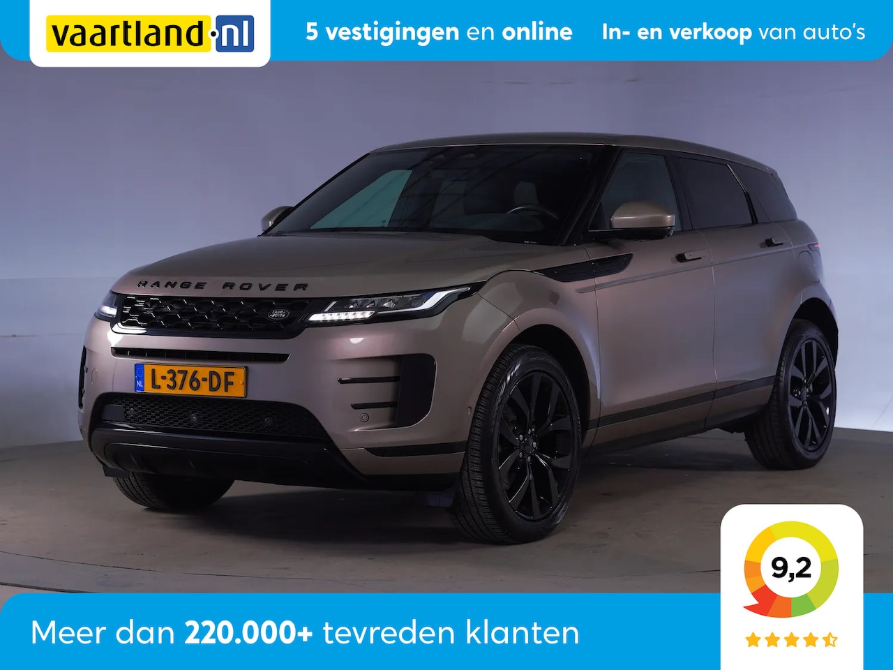 Land Rover Range Rover Evoque - 1.5 P300e AWD R-Dynamic SE [ Panorama Navi Leder Stoelverwarming ] - AutoWereld.nl