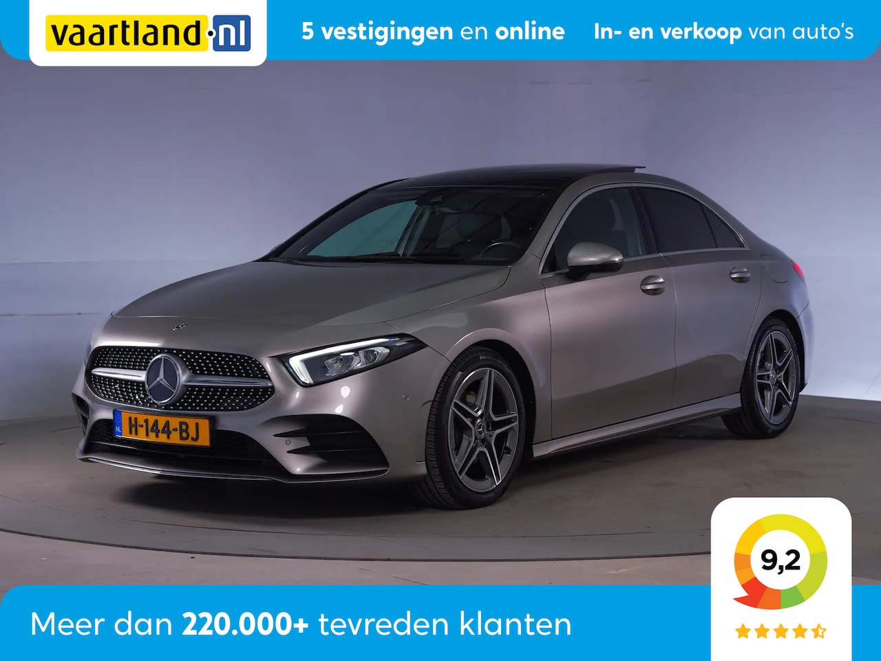 Mercedes-Benz A-klasse - LIMOUSINE 180 AMG Line Aut. [ Panorama Widescreen LED Alcantara/leder ] - AutoWereld.nl