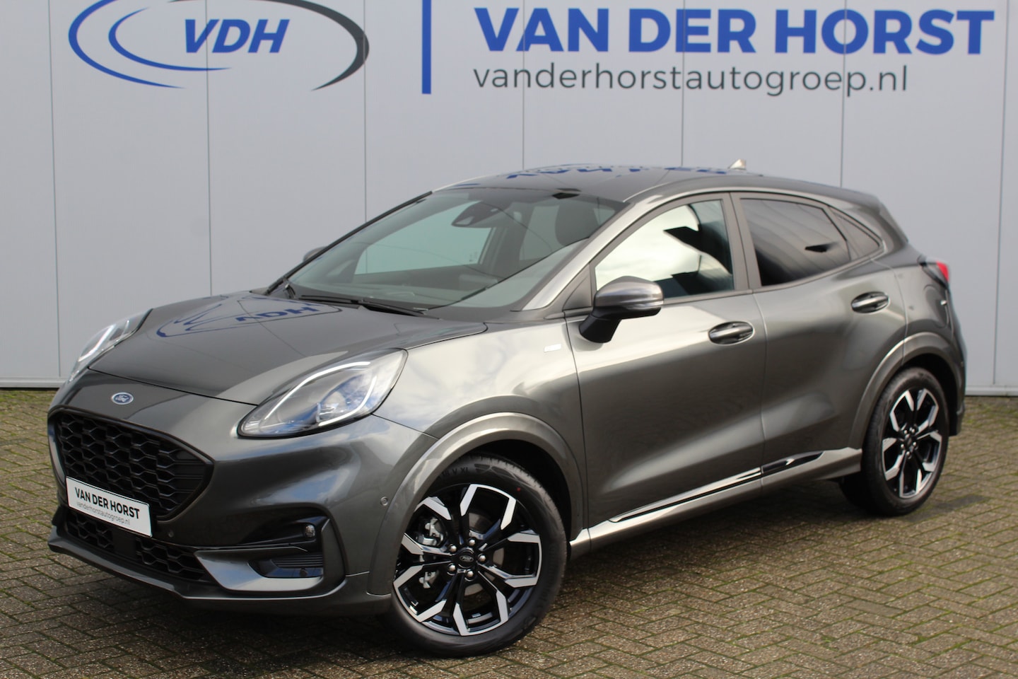 Ford Puma - 1.0-125pk EcoBoost Hybrid ST-Line X. Slechts 8.200km ! Fabrieksgarantie t/m 21-04-2028 ! C - AutoWereld.nl