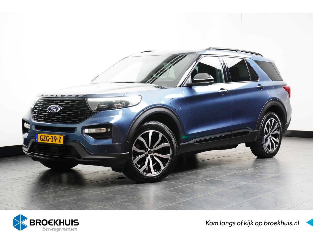 Ford Explorer - 3.0 V6 EcoBoost PHEV ST-Line | Trekhaak | Massage-stoelen | Standkachel - AutoWereld.nl