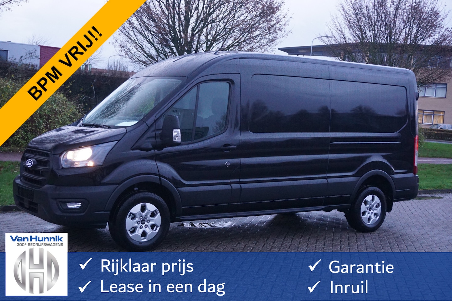 Ford Transit - 350L 130PK L3H2 RWD BPM VRIJ!! 10" Navi, 360° Cam, Adap. Cruise, LM Velgen!! NR. 775 - AutoWereld.nl