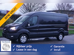 Ford Transit - 350L 130PK L3H2 RWD BPM VRIJ 10" Navi, 360° Cam, Adap. Cruise, LM Velgen NR. 775