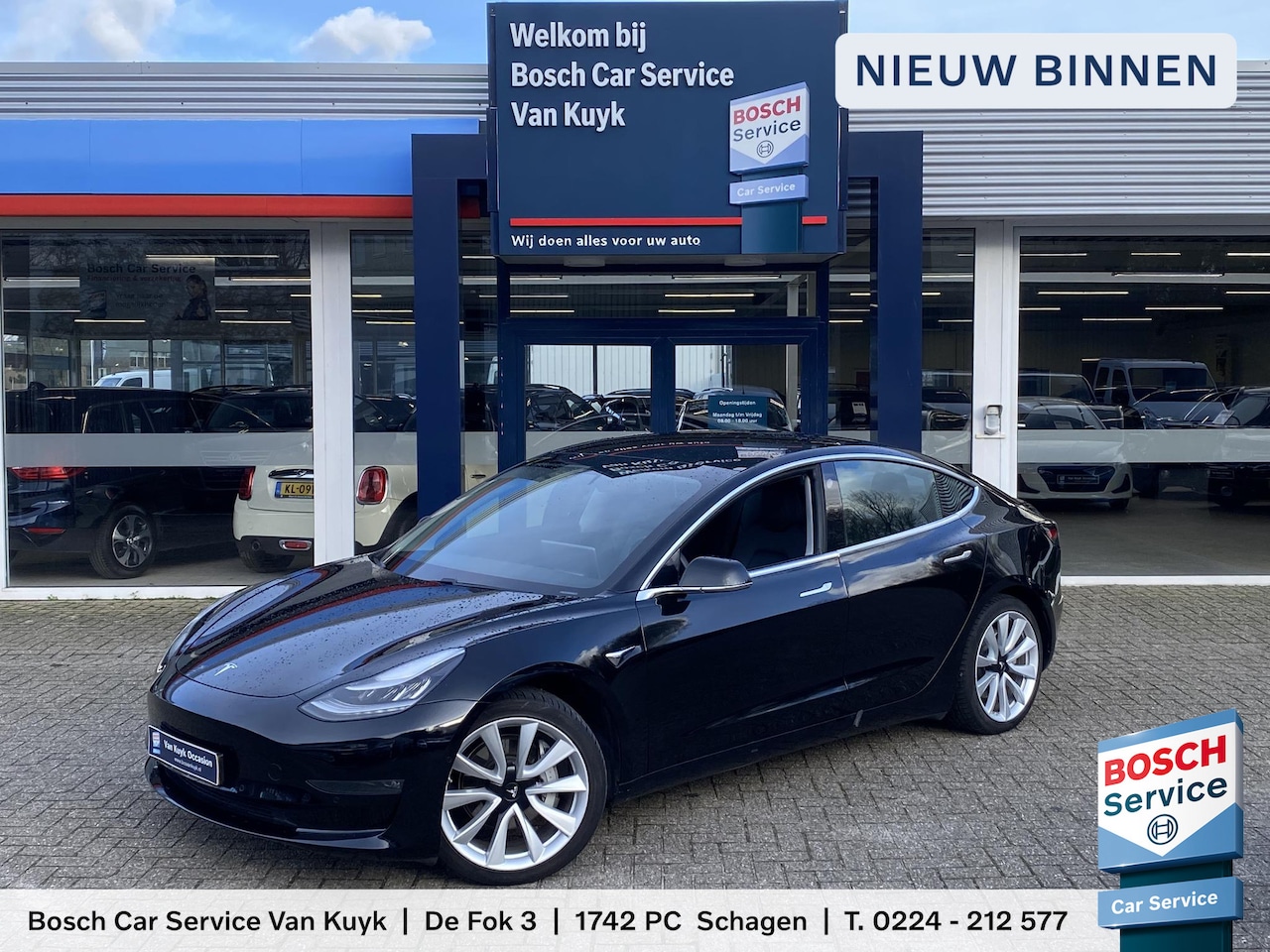 Tesla Model 3 - Long Range RWD Long Range AWD 75 kWh / NL-Auto / 351 PK / 1e-Eigenaar / 59.000 KM / Long range! / Turbine - AutoWereld.nl