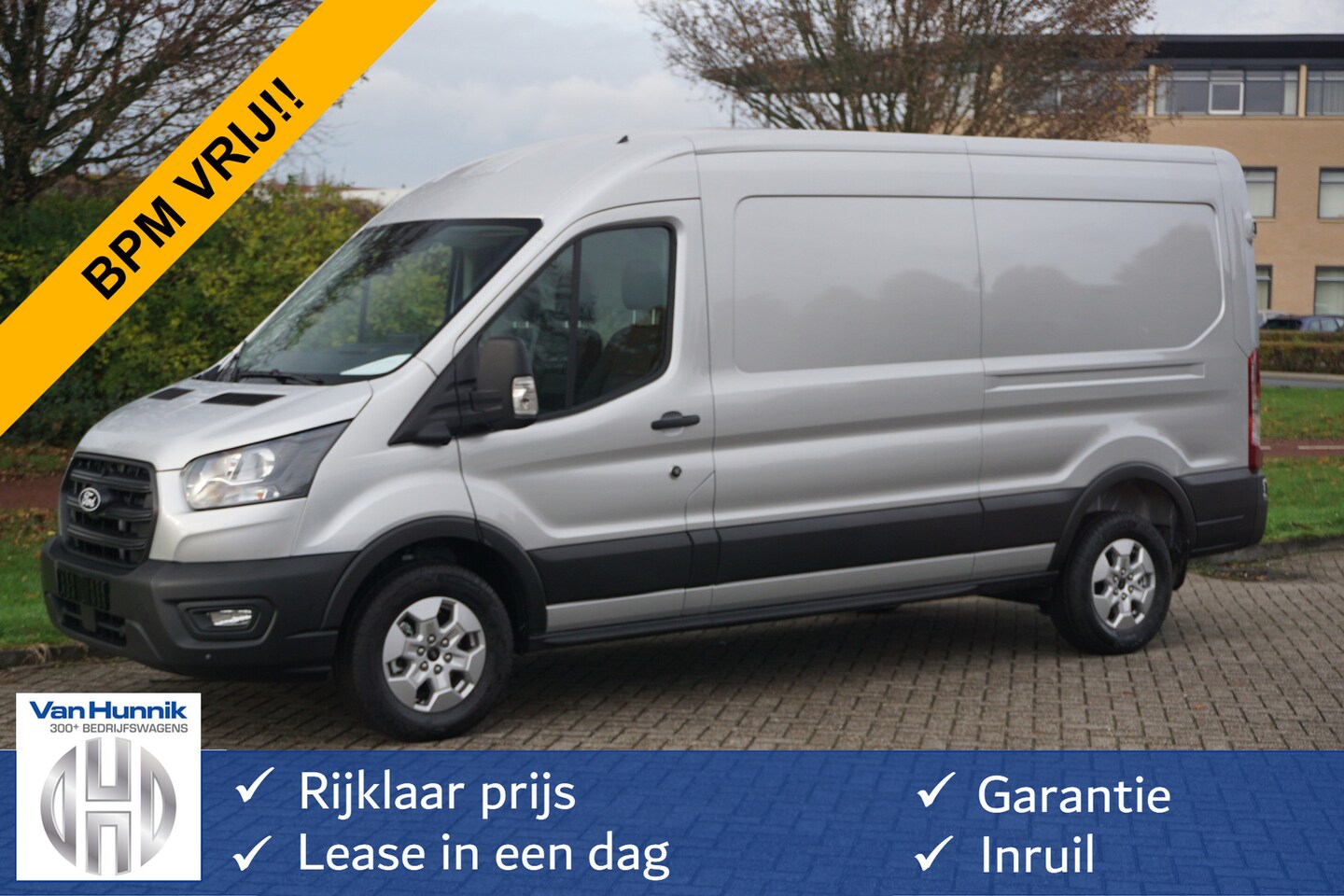 Ford Transit - 350L 130PK L3H2 BPM VRIJ!! 10" Navi, 360° Cam, Adap. Cruise, LM Velgen!! NR. 786 - AutoWereld.nl