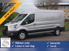 Ford Transit - 350L 130PK L3H2 BPM VRIJ 10" Navi, 360° Cam, Adap. Cruise, LM Velgen NR. 786