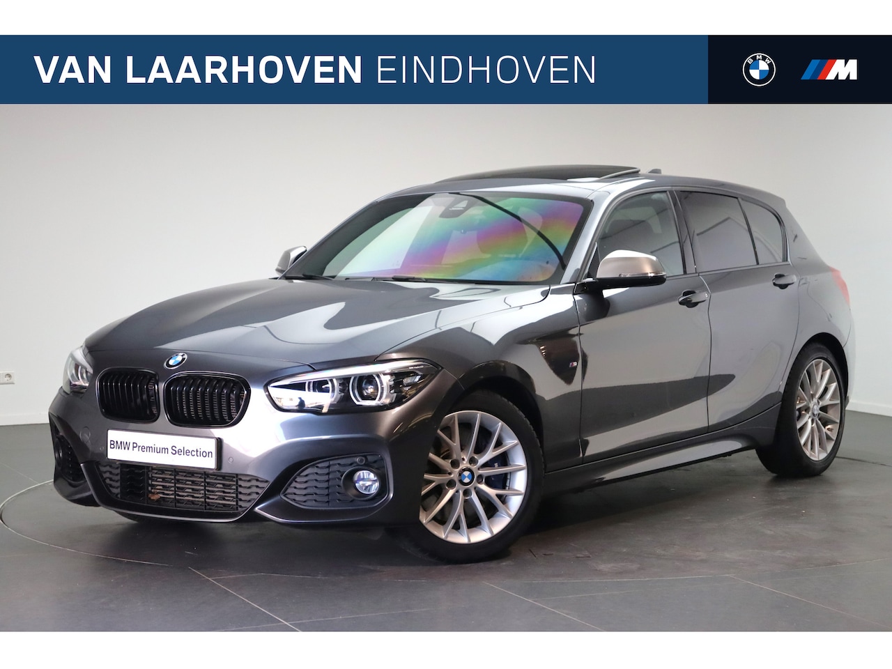 BMW 1-serie - 118i High Executive M Sport Automaat / Schuif-kanteldak / Sportstoelen / Stoelverwarming / - AutoWereld.nl