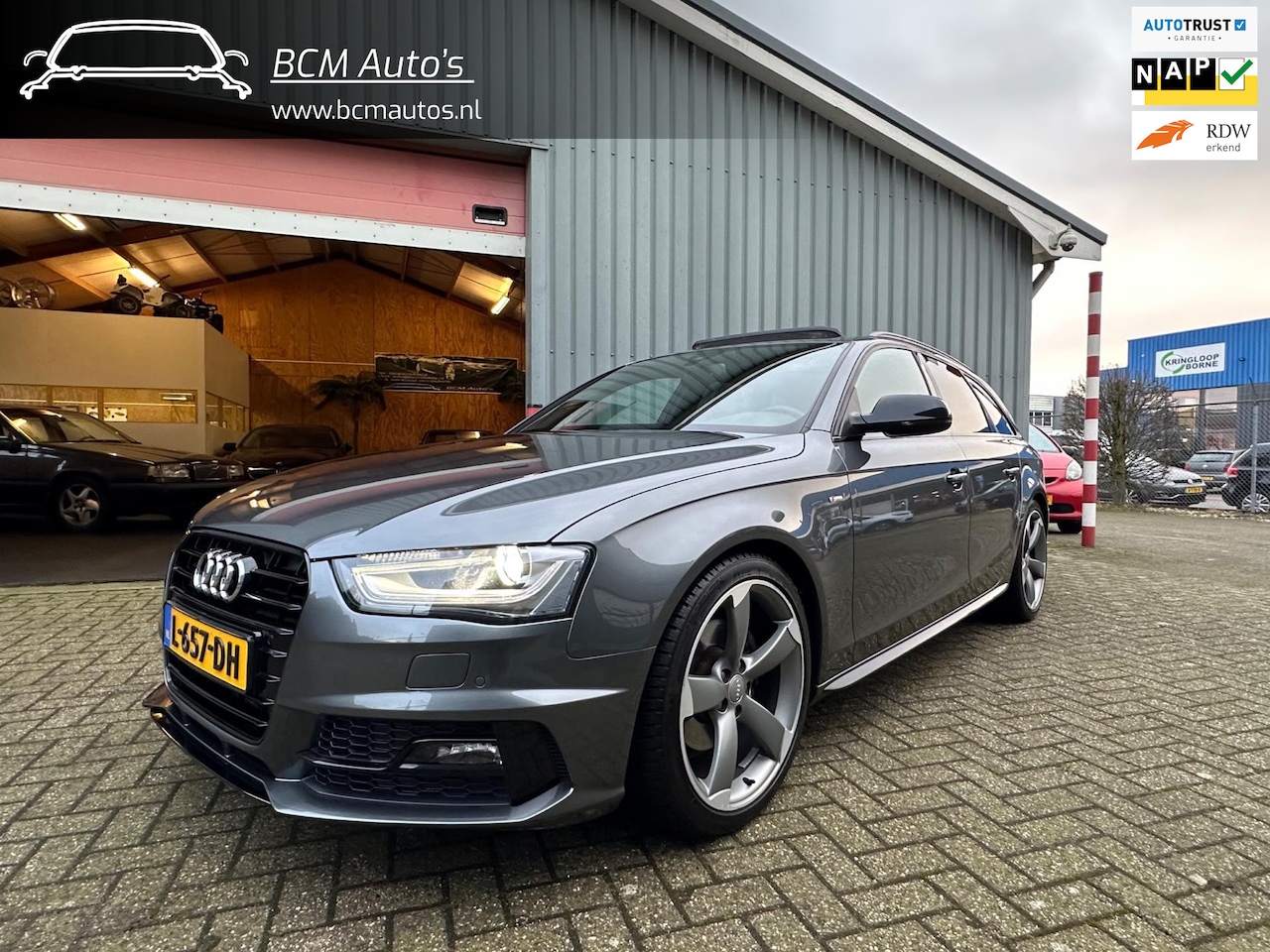 Audi A4 Avant - 1.8 TFSI Sport Edition S-line |Adaptieve Cruise|Lane Assist|Stoelvw|Camera|B&O|Camera| - AutoWereld.nl