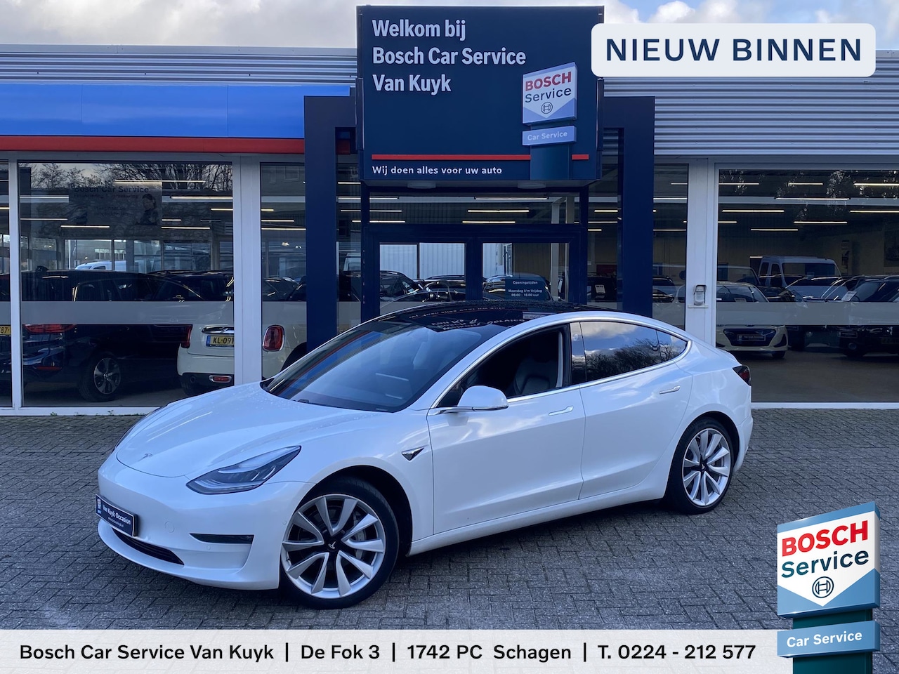 Tesla Model 3 - Long Range RWD Long Range AWD 75 kWh / NL-Auto / 351 PK / Long range! / Turbine-velgen / Auto-Pilot! / Le - AutoWereld.nl