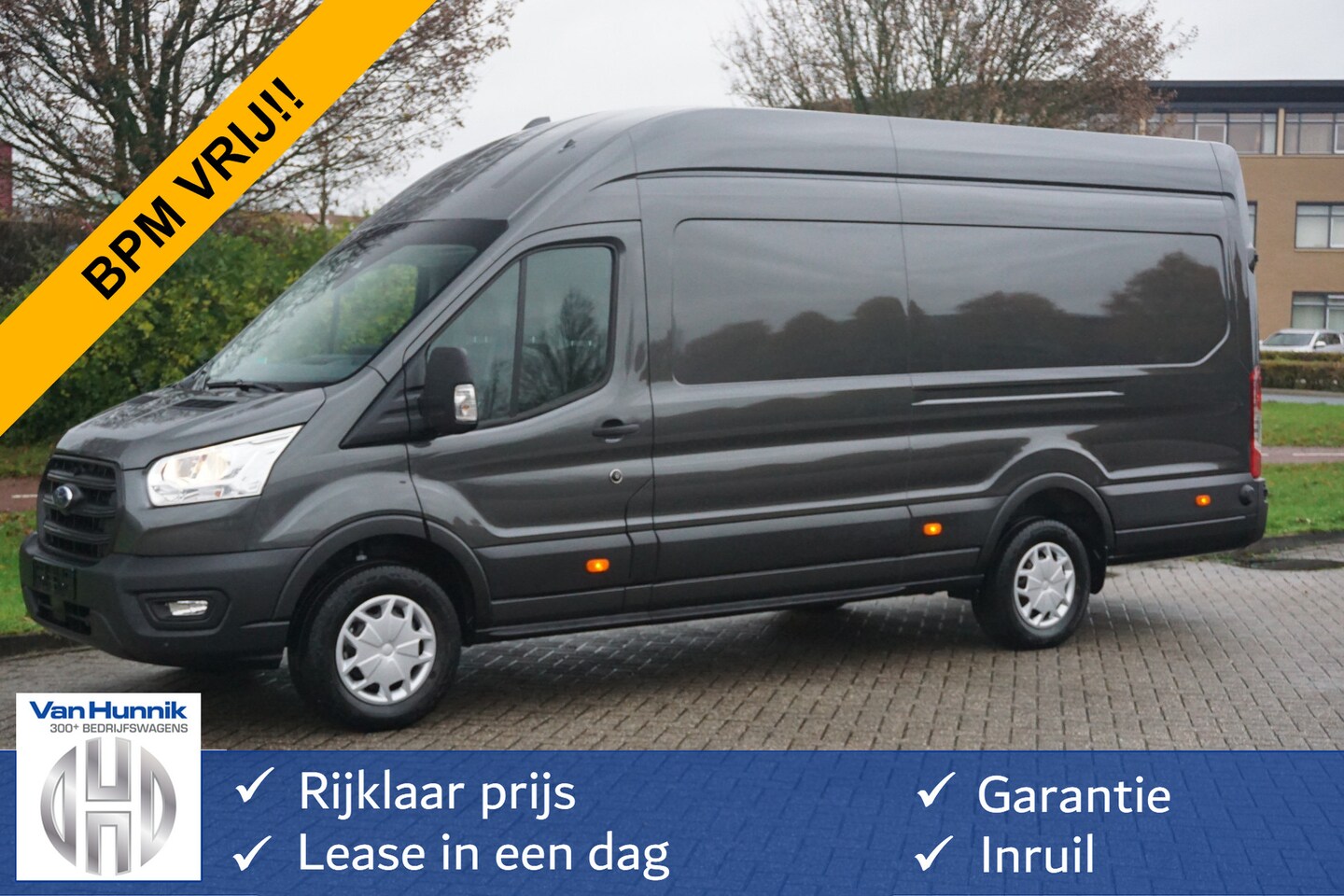 Ford Transit - 350L 170PK L4H3 BPM VRIJ!! Sync4 Apple CP/Android A, Camera, Trekhaak!! NR. 627 - AutoWereld.nl