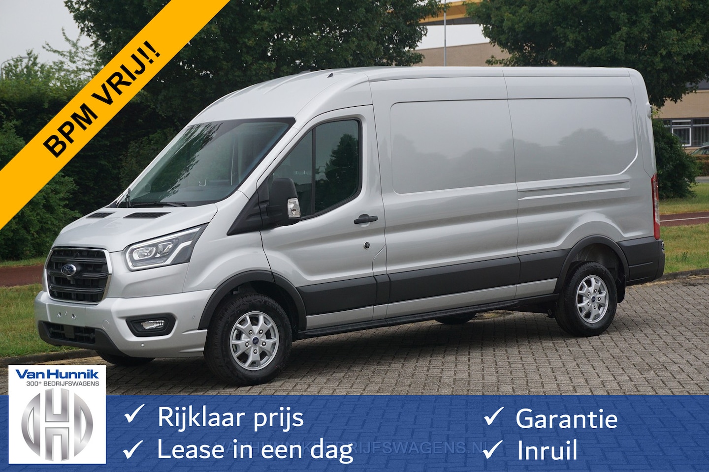 Ford Transit - 350L L3H2 Limited AUT 170PK BPM VRIJ!! 12" Sync 4 Navi/Cam, Xenon!! NR. 189 - AutoWereld.nl