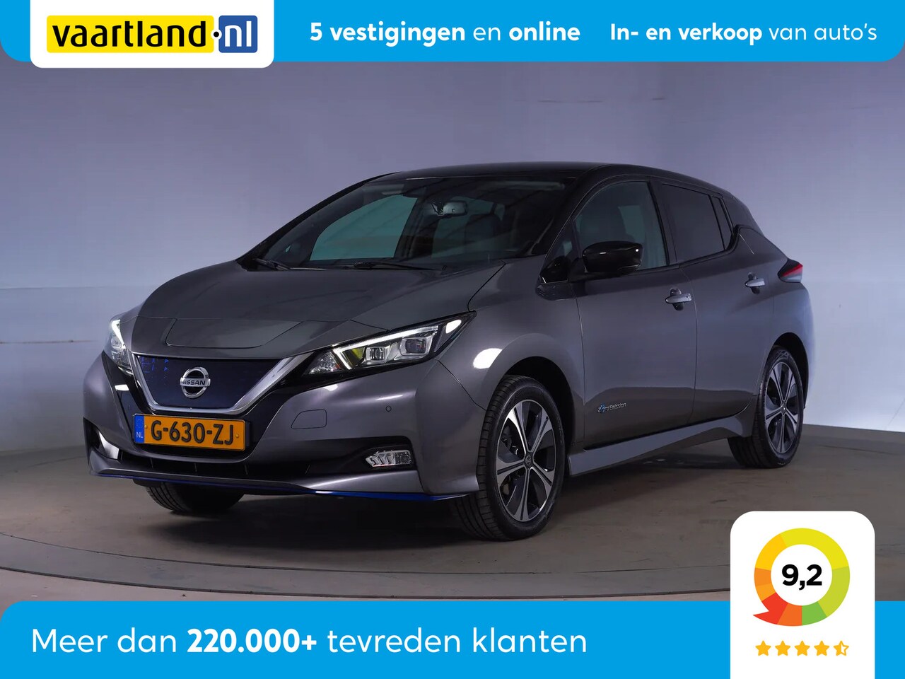 Nissan LEAF - e+ 62 kWh Tekna [ Leder Navi Camera LED ] - AutoWereld.nl