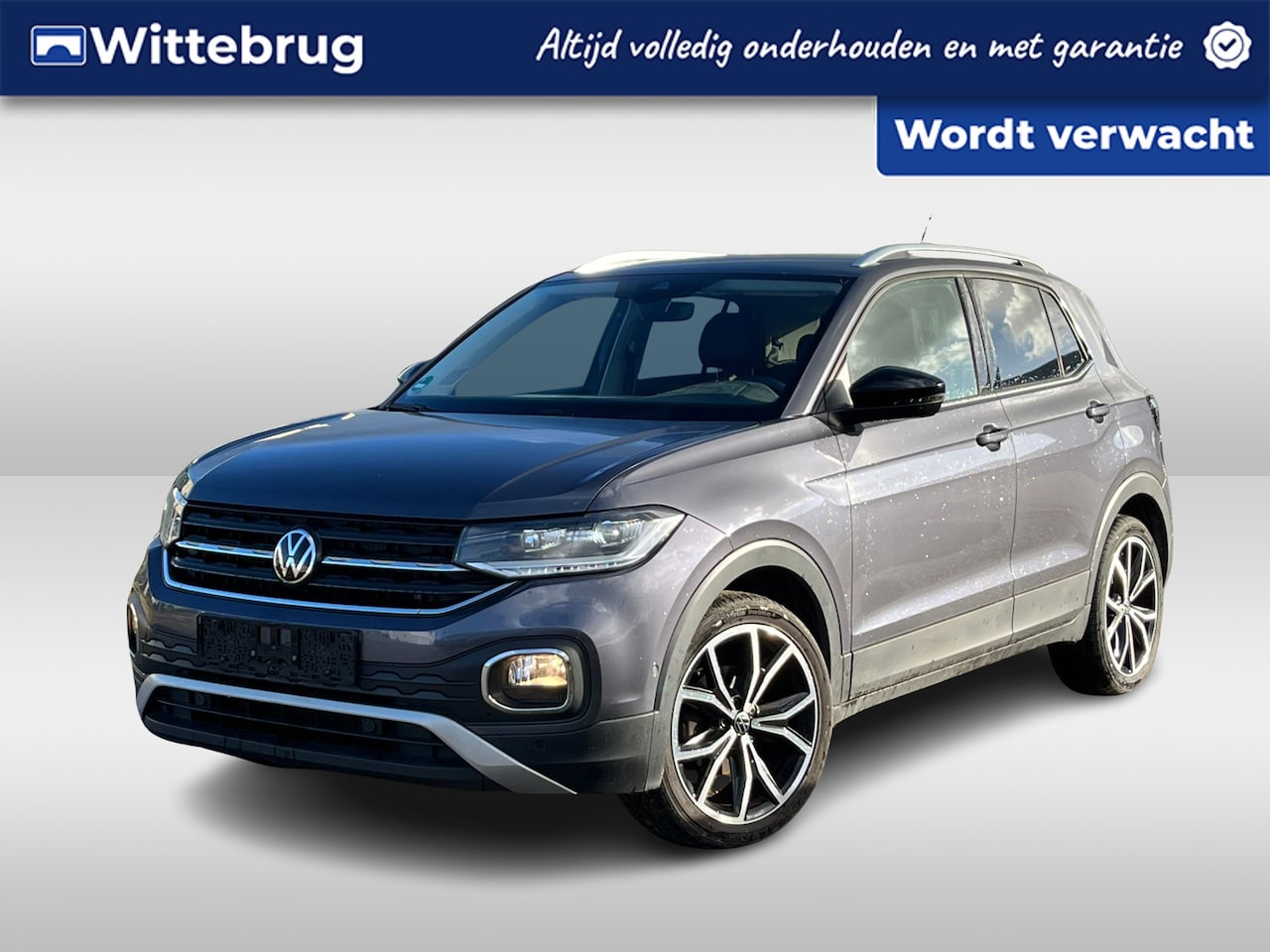 Volkswagen T-Cross - 1.0 TSI Style DSG Automaat Navigatie / Parkeersensoren / LED verlichting / App-connect - AutoWereld.nl