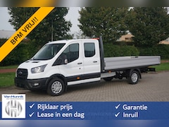 Ford Transit - 350L 130PK Doka L5 RWD BPM VRIJ Sync4 Scherm Apple CP / Android A. Trekhaak NR. 704