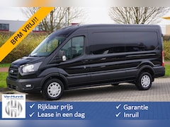 Ford Transit - 350L 130PK L3H2 Trend BPM VRIJ Clima, 12" Sync 4 scherm Navi, 270° deur, Trekhaak NR. 329