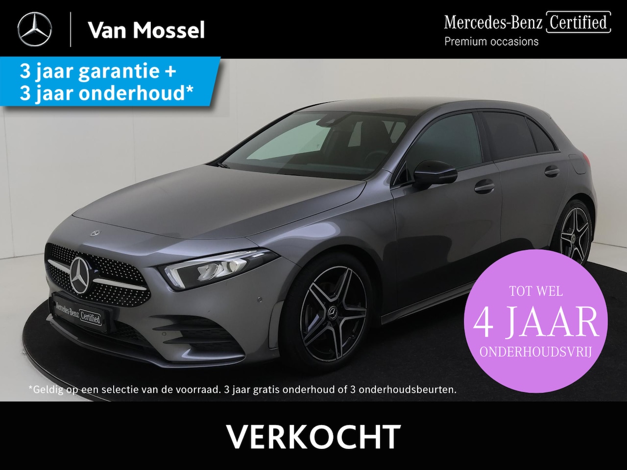 Mercedes-Benz A-klasse - 180 Business Solution AMG Night Upgrade / Stoelverwarming / Achteruitrijcamera / Night-Pak - AutoWereld.nl