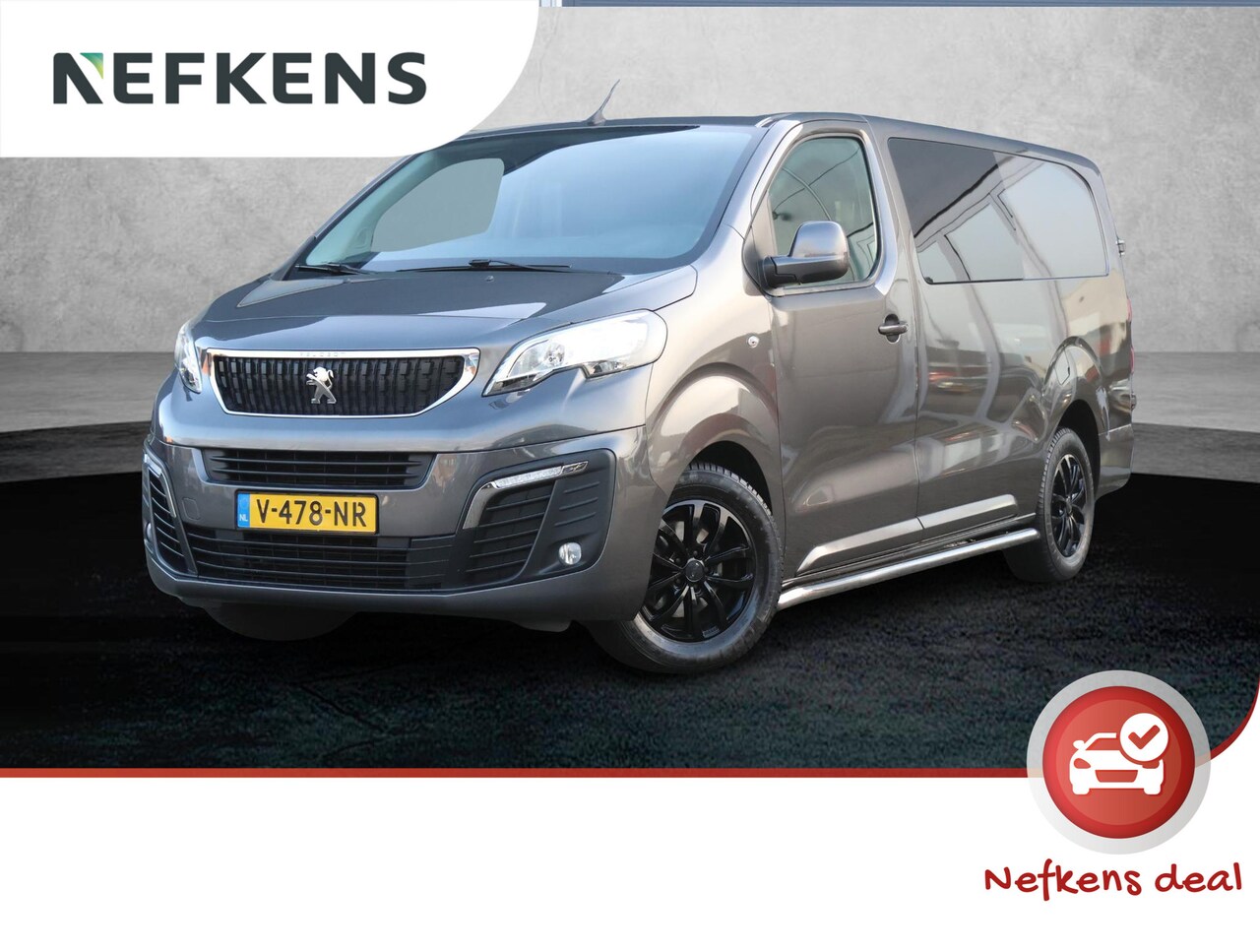 Peugeot Expert - 231S 2.0 DC BlueHDI 120pk Premium Pack | Halfleer | Trekhaak | AppleCarPlay | Sidebars | B - AutoWereld.nl