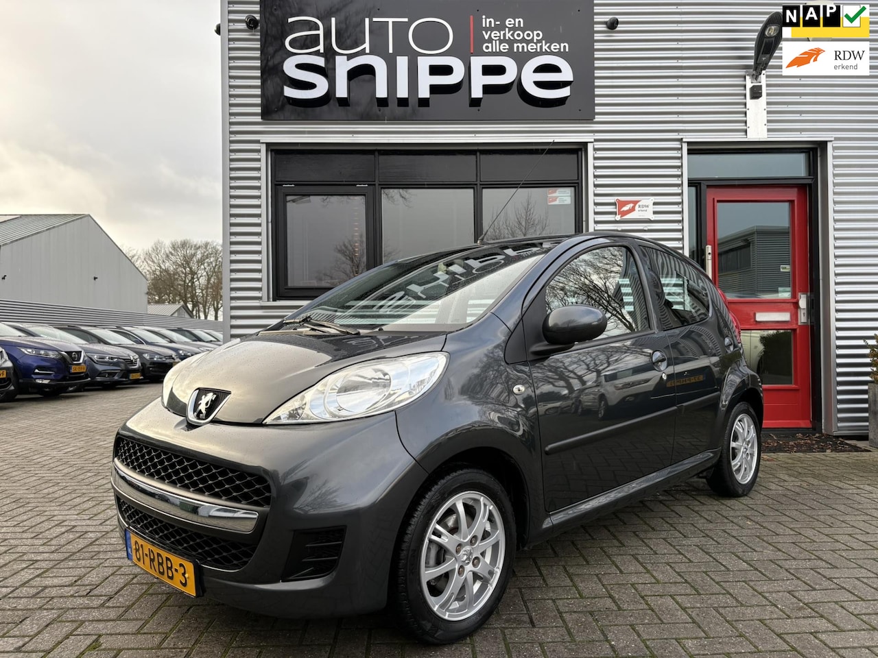 Peugeot 107 - 1.0-12V XS -AUTOMAAT-5DRS.-AIRCO-LICHTMETALEN VELGEN-ORIGINEEL NEDERLANDS!-108.579 KM'S!-E - AutoWereld.nl