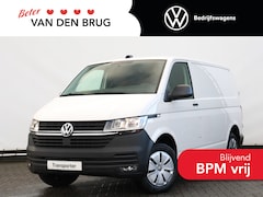 Volkswagen Transporter - 2.0 TDI 110PK L1H1 | Airco | Cruise | Navigatie via app-connect | Achteruitrijcamera | Bij