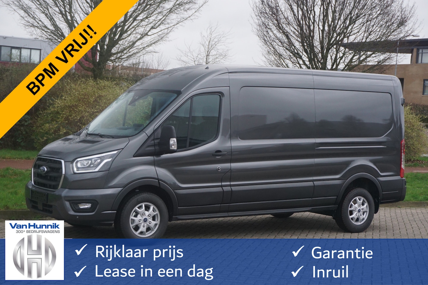 Ford Transit - 350L L3H2 Limited AUT 170PK BPM VRIJ!! 12" Sync 4 Navi/Cam, Xenon!! NR. 658 - AutoWereld.nl