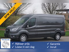 Ford Transit - 350L L3H2 Limited AUT 170PK BPM VRIJ 12" Sync 4 Navi/Cam, Xenon NR. 658