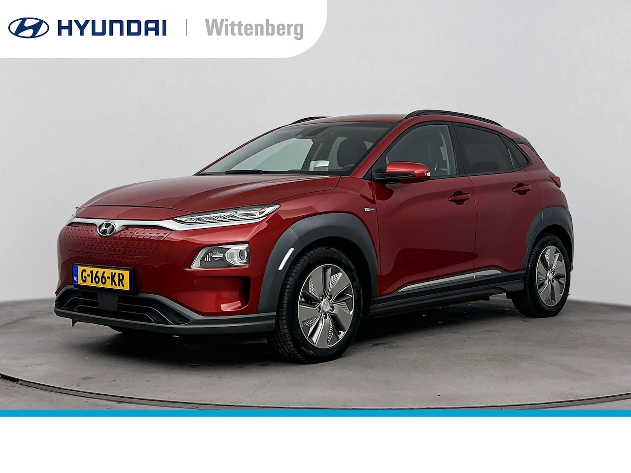 Hyundai Kona Electric - EV Premium 64 kWh | leder Interieur | elektrische verstelbare stoelen | Navi | Cruise | st - AutoWereld.nl