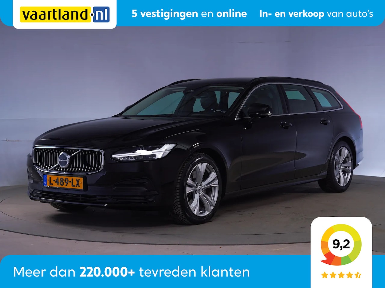 Volvo V90 - B4 Momentum Busines 197Pk Aut [ Leder Virtual cockpit Nav ] - AutoWereld.nl