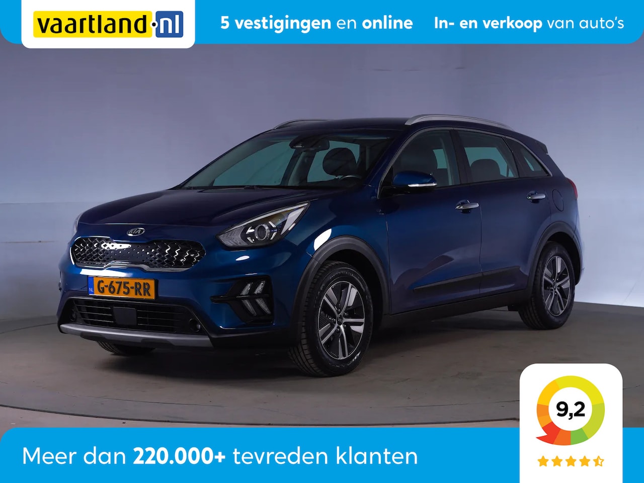 Kia Niro - 1.6 GDi Hybride ExecutiveLine [ Gr Nav Adaptive cruise ] - AutoWereld.nl