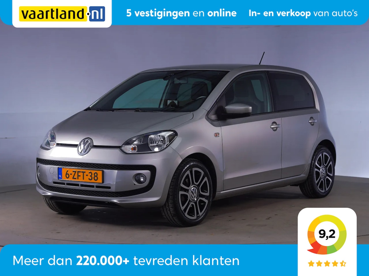 Volkswagen Up! - 1.0 high up! BlueMotion 5-drs [ Navi Fender Cruise ] - AutoWereld.nl