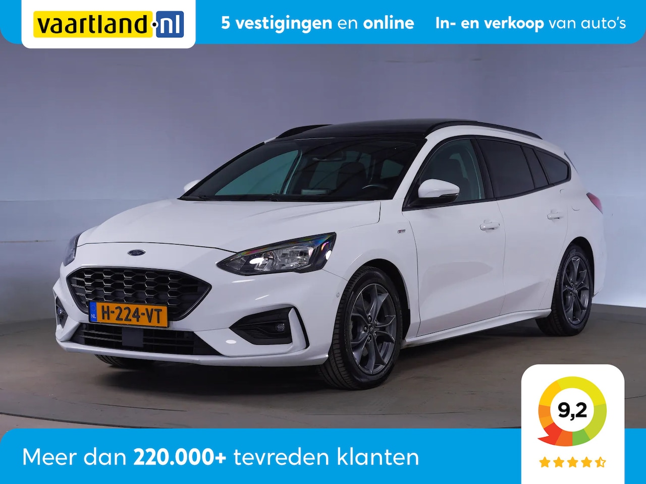 Ford Focus Wagon - 1.0 EcoBoost 125pk ST-Line Business [ Panorama Navi Clima ] - AutoWereld.nl