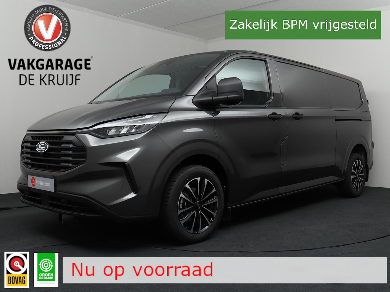 Ford Transit Custom - 320 2.0 TDCI L2H1 Trend Automaat 2x schuifdeur KANT EN KLAAR - AutoWereld.nl