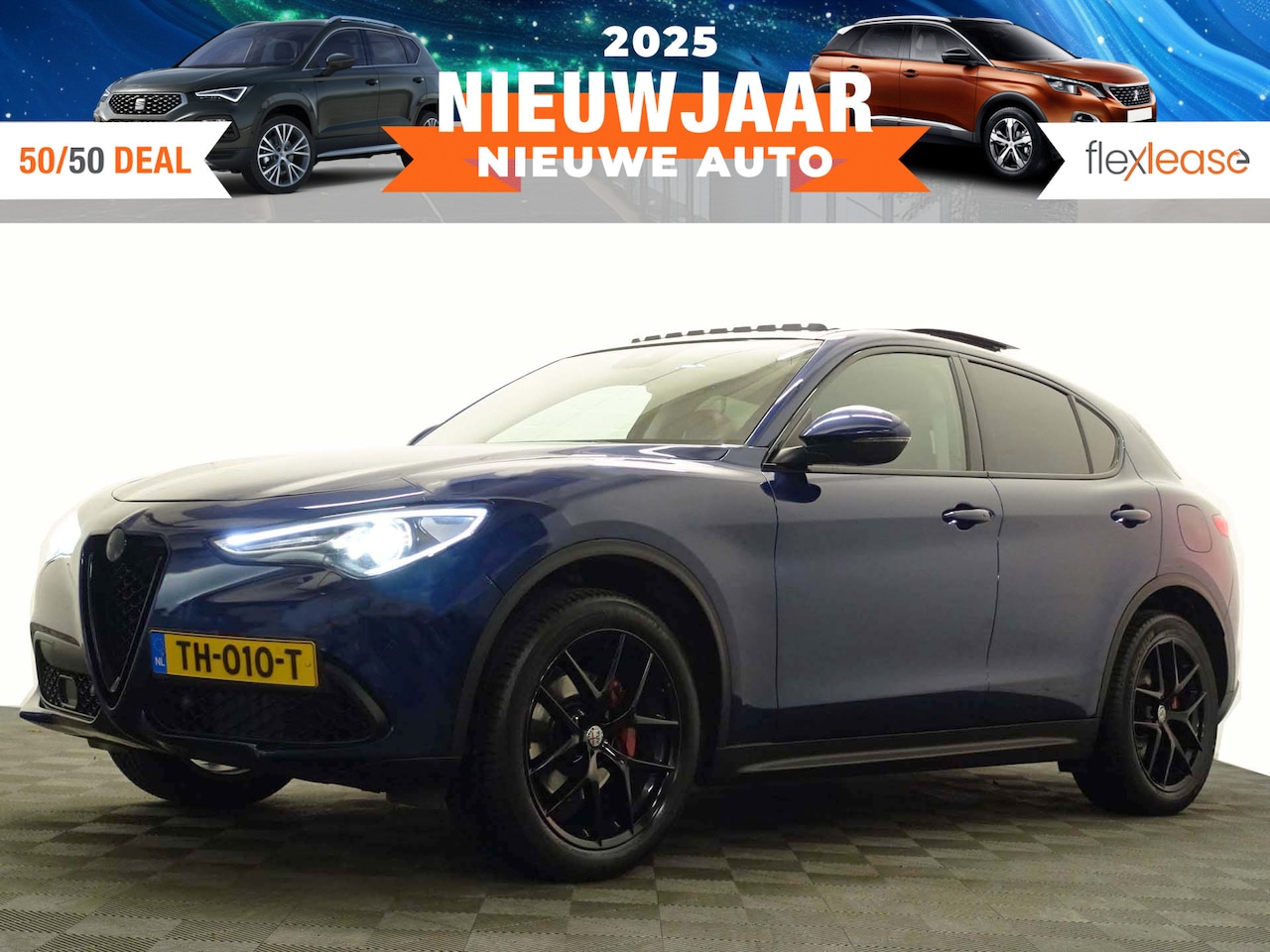 Alfa Romeo Stelvio - 2.0 T Super Veloce AWD Edition Aut- Panoramadak, Nappa Leder, Camera, Memory, Dynamic Sele - AutoWereld.nl