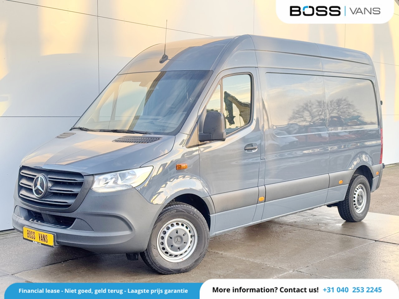 Mercedes-Benz eSprinter - 312 L2H2 55kWh 168km-WLTP Pakketdienst - AutoWereld.nl