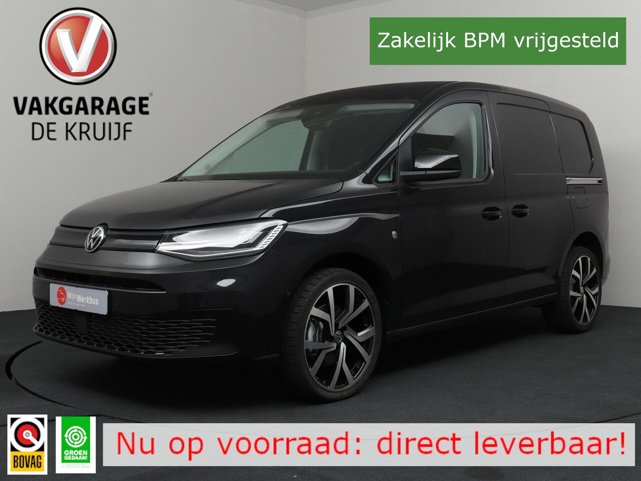 Volkswagen Caddy Cargo - 2.0 TDI Style Automaat ACC | 2x schuifdeur | Navigatie - AutoWereld.nl