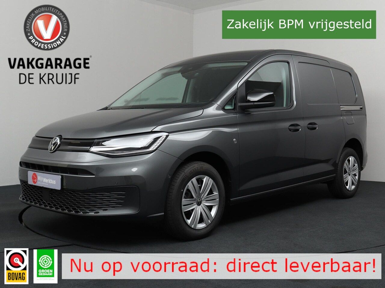 Volkswagen Caddy Cargo - 2.0 TDI Style Automaat ACC | 2x schuifdeur - AutoWereld.nl