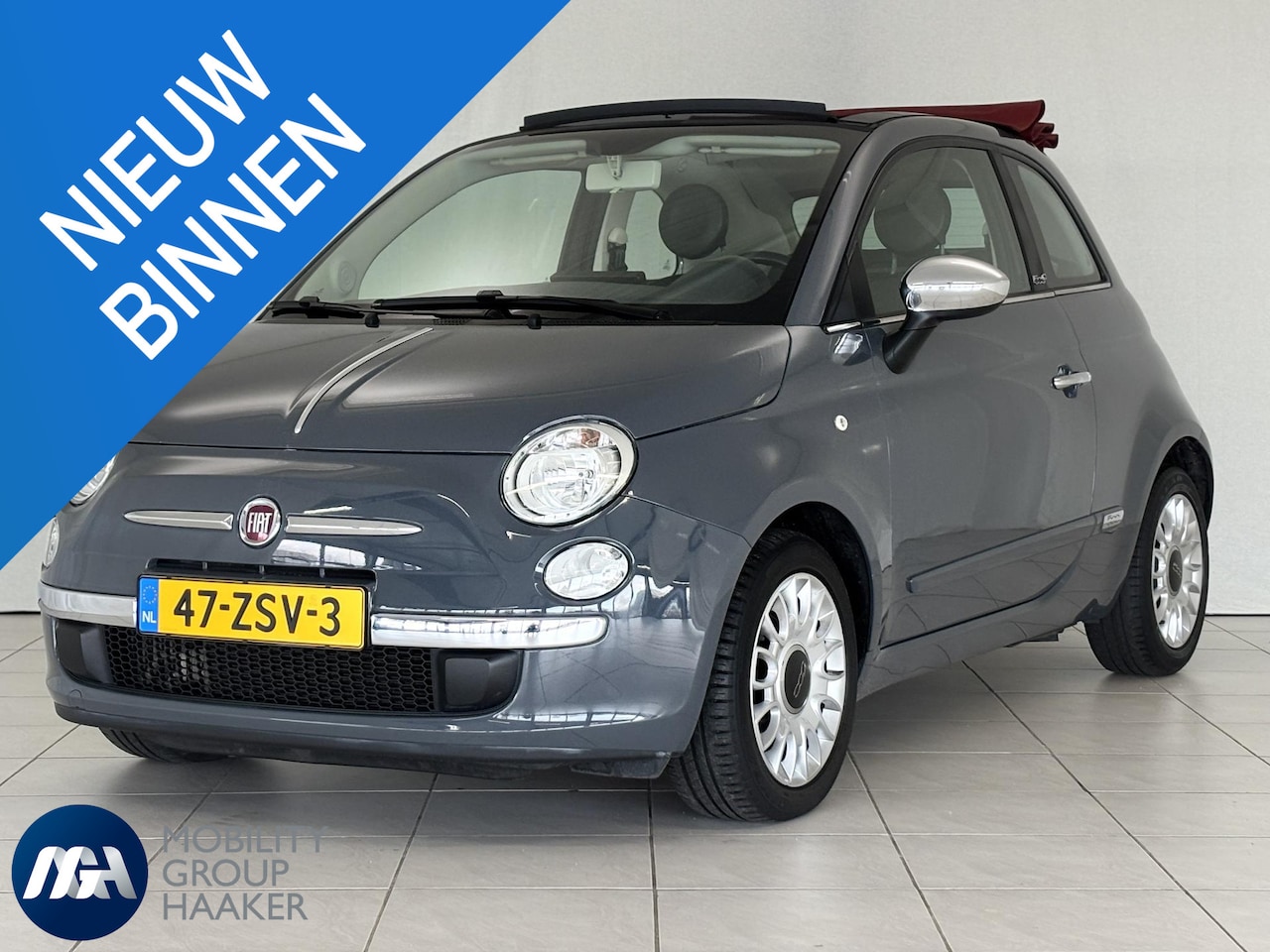 Fiat 500 C - 0.9 TwinAir Pop I Cabriolet I Apple-Android I Parkeercamera I Cruise Control - AutoWereld.nl