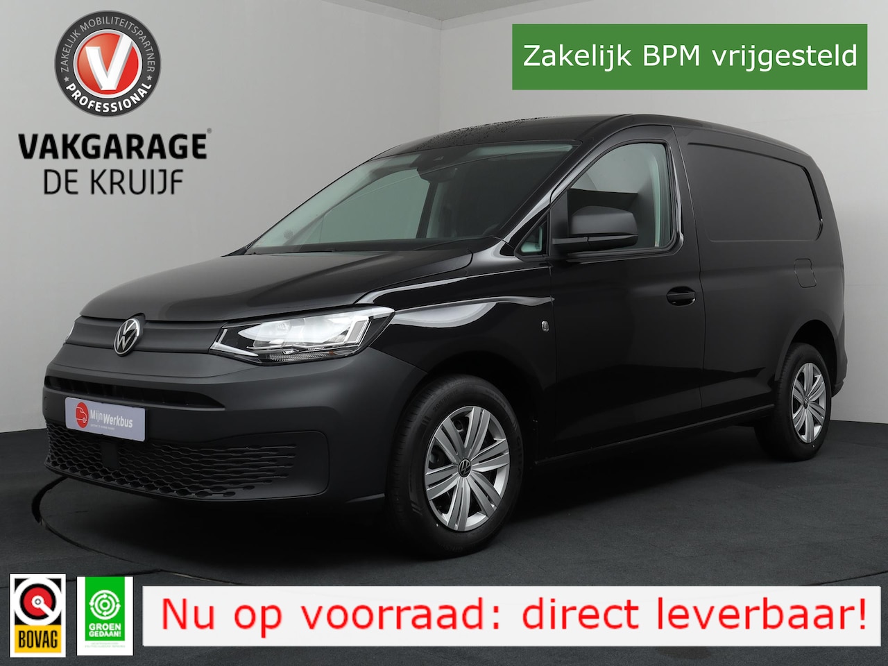 Volkswagen Caddy Cargo - 1.5 TSI Comfort 10'' Carplay complete auto incl trekhaak betimmering e.d - AutoWereld.nl